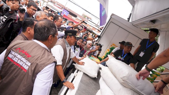 MDC milik Pemkot Makassar yang bakal ditiru Pemprov Sulsel guna mengendalikan inflasi jelang Nataru. Foto: dok