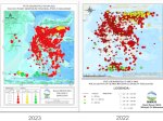 Sepanjang 2023, BMKG Regional IV Catat 3.214 kali Gempa Bumi