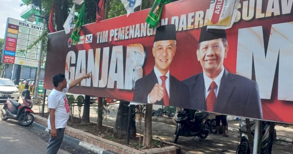 APK Dirusak, Tim Ganjar-Mahfud Sulsel Laporkan Aksi Vandalisme ke Bawaslu