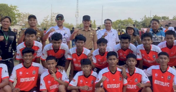 Plt Camat Bontoala Hadiri Pembukaan Liga Anak Lorong Tingkat Kota Makassar