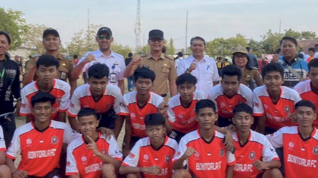 Plt Camat Bontoala Hadiri Pembukaan Liga Anak Lorong Tingkat Kota Makassar