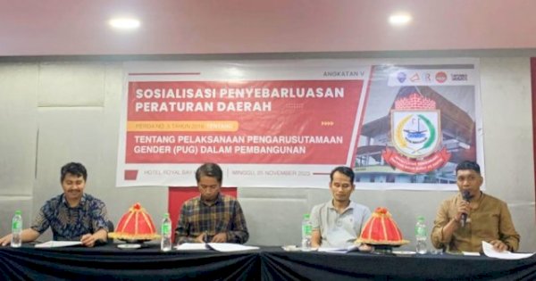 Sekretariat DPRD Makassar Edukasi Masyarakat Soal PUG Dalam Pembangunan