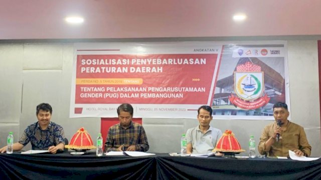 Sekretariat DPRD Makassar Edukasi Masyarakat Soal PUG Dalam Pembangunan
