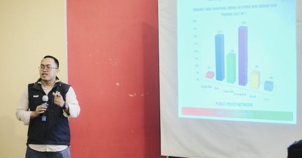 Public Policy Network Polinet: 20% Masyarakat Sulsel Inginkan Satu Putaran