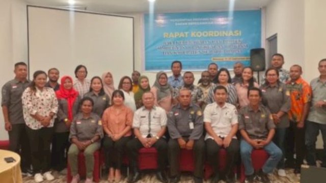 Kepala BKPSDMD Naraumber di Sosialisasi Pengolaan Data Kepegawaian