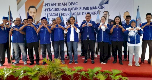 Suaib Mansur Resmi Jadi Kader Partai Demokrat