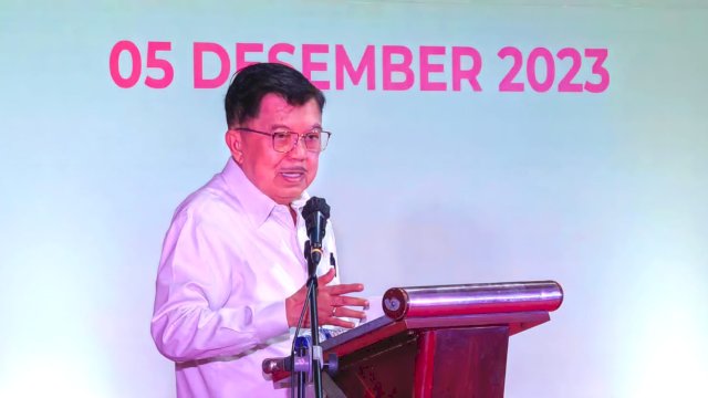 Hadiri Groundbreaking Fasilitas Plasma Fraksionasi, JK: Ini Perjuangan PMI Selama 15 Tahun