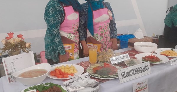 PKK Biringkanaya ikuti Lomba Masak Menu Beragam, Bergizi, Seimbang dan Aman atau B2SA