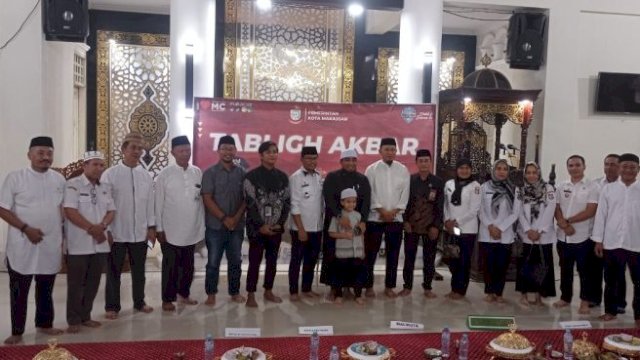 Hadiri Tabligh Akbar Pemilu Damai, ini Pesan Camat Biringkanaya Benyamin