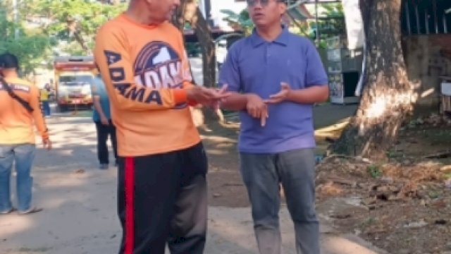 Camat Biringkanaya Ben Bersama Warga Gelar Sabtu Bersih
