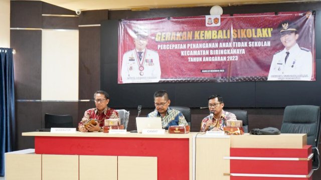 Pemerintah Kecamatan Biringkanaya Gelar Sosialisasi Gerakan Kembali Sikolaki