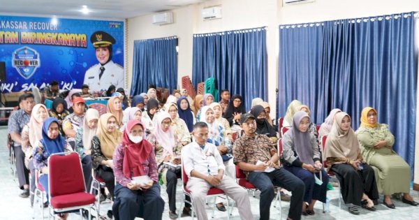 Para RT/RW Tomas se-Kecamatan Biringkanaya ikuti Sosialisasi Gerakan Kembali Sikolaki