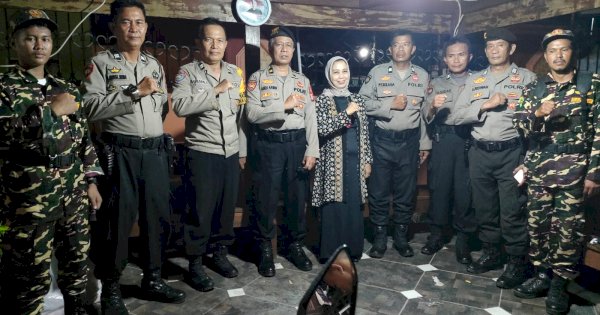 Lurah Laikang Andi Surianti Lakukan Pengaman Natal di Gereja Toraja Jemaat Sudiang