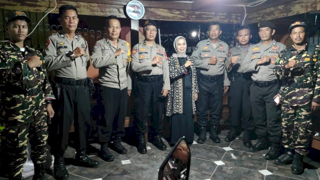 Lurah Laikang Andi Surianti Lakukan Pengaman Natal di Gereja Toraja Jemaat Sudiang