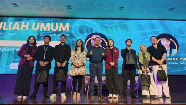 Gelar Kuliah Umum, STIE Ciputra Makassar Hadirkan Pemateri dari PT Vale dan Kalla Group