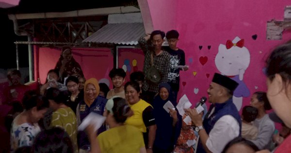 Temui Warga Panaikang, Dr Mahmud Sosialisasi Pencoblosan di TPS: Mohon Doa Restu