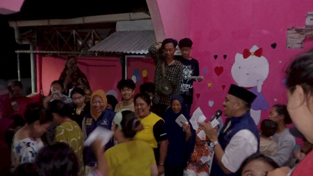 Temui Warga Panaikang, Dr Mahmud Sosialisasi Pencoblosan di TPS: Mohon Doa Restu