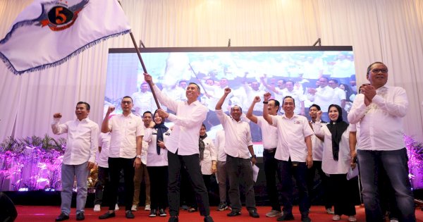 Danny Kukuhkan Chaerul Amir, Ketua Umum KBA SMPN 5 Makassar