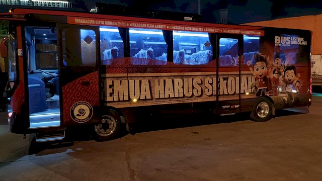 Penampakan Bus Listrik Anak Sekolah yang Bakal Diluncurkan Dishub Makassar