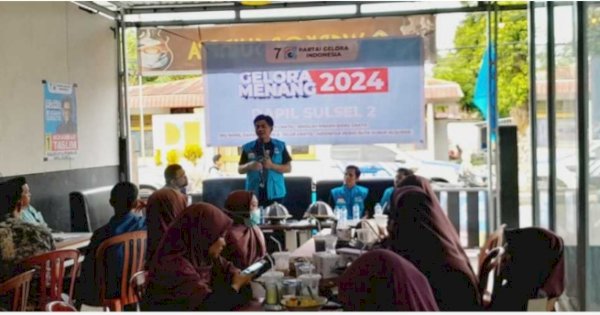 Konsolidasi Caleg di Sinjai, Muhammad Taslim Optimis Gelora Raih Kursi