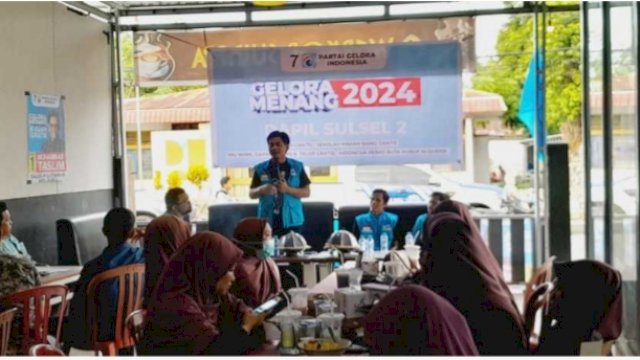 Konsolidasi Caleg di Sinjai, Muhammad Taslim Optimis Gelora Raih Kursi