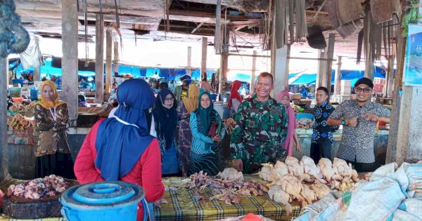 Antisipasi Kenaikan Harga, Dinas DP2KUKM Luwu Utara Sidak Pasar dan Siapkan Pasar Murah