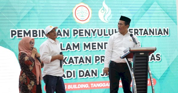 Mentan Amran Serahkan Penghargaan Insan Pendukung Pengembangan Pertanian 2023