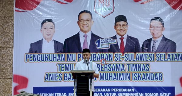 Waspada Kecurangan, Tamsil Linrung Ajak Relawan AMIN Kawal Pemilu 2024 Jujur dan Adil