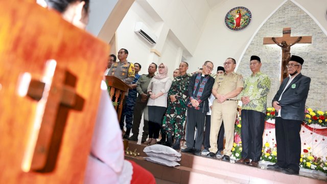 Natal di Makassar Diharapkan Aman, Damai dan Penuh Kasih