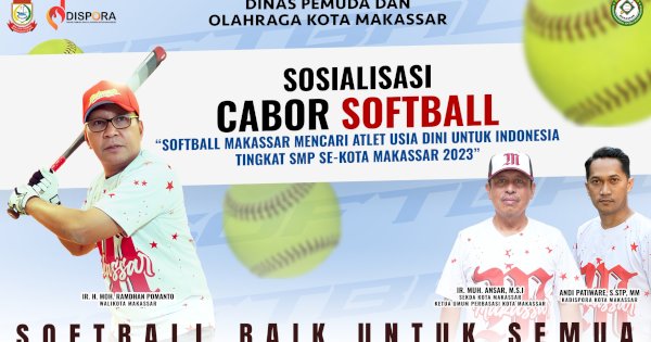 Softball Makassar Mencari Atlet Usia Dini untuk Indonesia