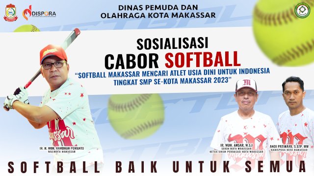 Softball Makassar Mencari Atlet Usia Dini untuk Indonesia