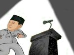 Gimik Gemoy Prabowo Subianto saat Debat Disoal