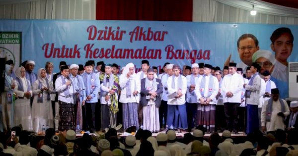 Kiai Kampung Nusantara Berkumpul Deklarasi Dukung Prabowo-Gibran