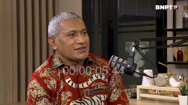 Irjen Pol Marthinus Hukom. (Foto:tangkap layar YouTube Humas BNPT) 