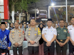 Silaturahmi Kapolrestabes di Kecamatan Bontoala Dirangkai Deklarasi Pemilu Damai