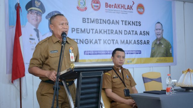 BKPSDMD Makassar Bimtek Pemuktahiran Data ASN Sesuai Perpres