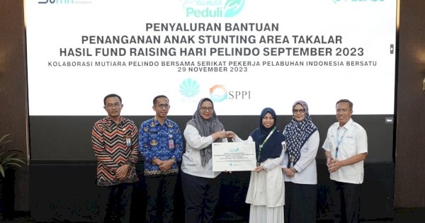 BKKBN Sulsel Teken MoU Dengan Pelindo Salurkan Bantuan Penanganan Stunting di Takalar