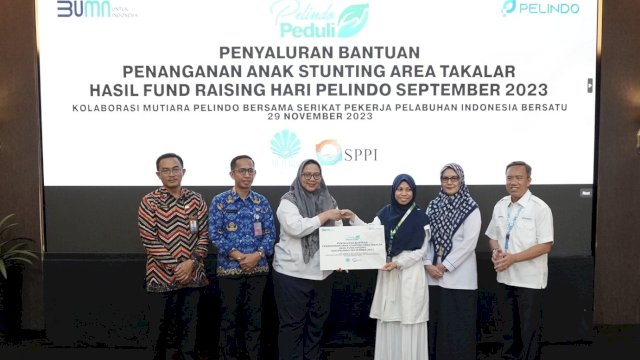 BKKBN Sulsel Teken MoU Dengan Pelindo Salurkan Bantuan Penanganan Stunting di Takalar