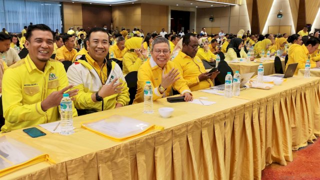 Suasana Bimtek Sikadeka di kursi perwakilan Golkar. Foto: dok 