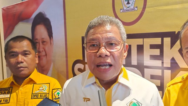Ketua DPD Golkar Sulsel, Taufan Pawe. Foto: harian.news/sinta