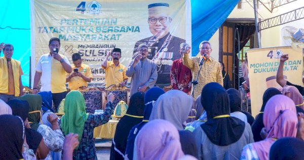 Sosialisasi di Barru, Taufan Pawe: Prabowo-Gibran Menang Satu Putaran