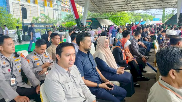 PD Parkir Makassar turt hadiri peringatan Hari Juang TNI. Foto: dok