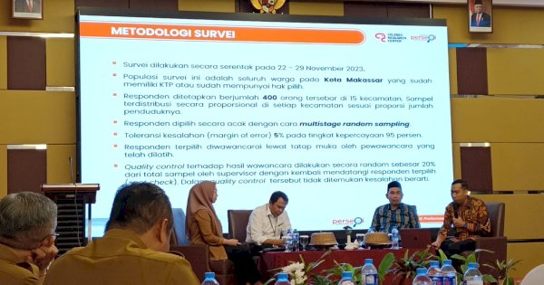 Hasil Survei CRC: 62% Warga Puas terhadap Kinerja DPRD Makassar