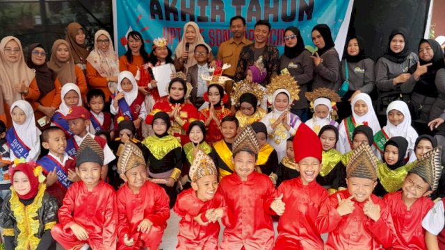 Gebyar akhir tahun SD Negeri Rappocini Makassar. Foto: dok