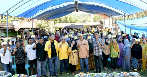 Di Mandalle, IAS Garansi Harga Sembako Tidak Mahal Jika Golkar Menang Pemilu!