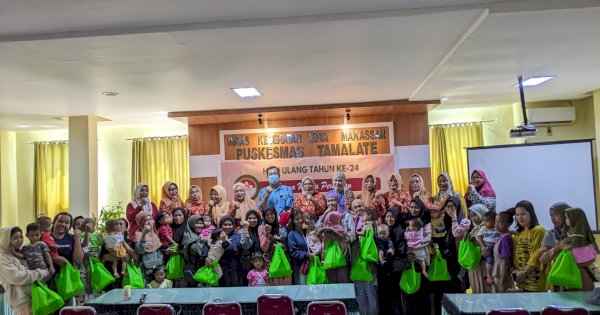 Peringati Hari Ibu, DWP Makassar Beri Bantuan Kesehatan