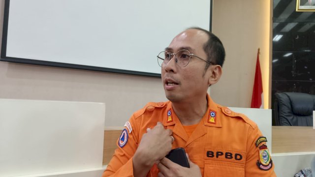 Kepala Badan Penanggulangan Bencana Daerah (BPBD) Kota Makassar, Hendra Hakamuddin. Foto: harian.news/sinta
