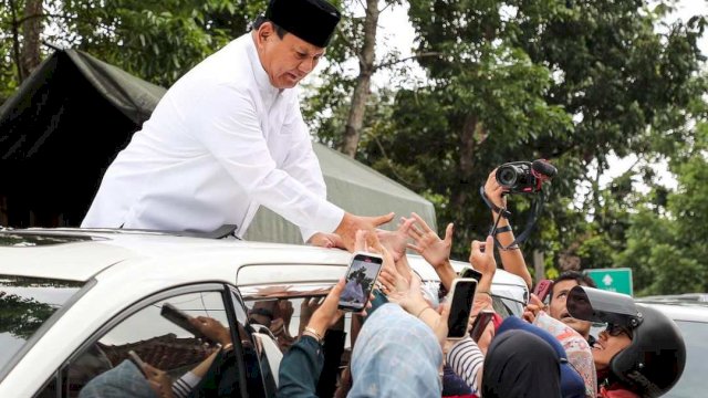 Capres Prabowo Subianto Foto:instagram@agusyudhoyono