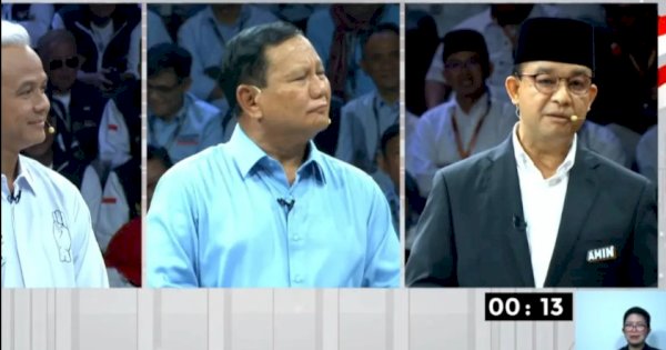 Anies Singgung soal Posisi Oposisi, Prabowo Perlihatkan Ekspresi Meledek