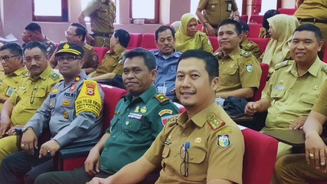Plt Camat Bontoala Bersama Jajaran Hadiri Deklarasi Netralitas ASN di Pemilu 2024